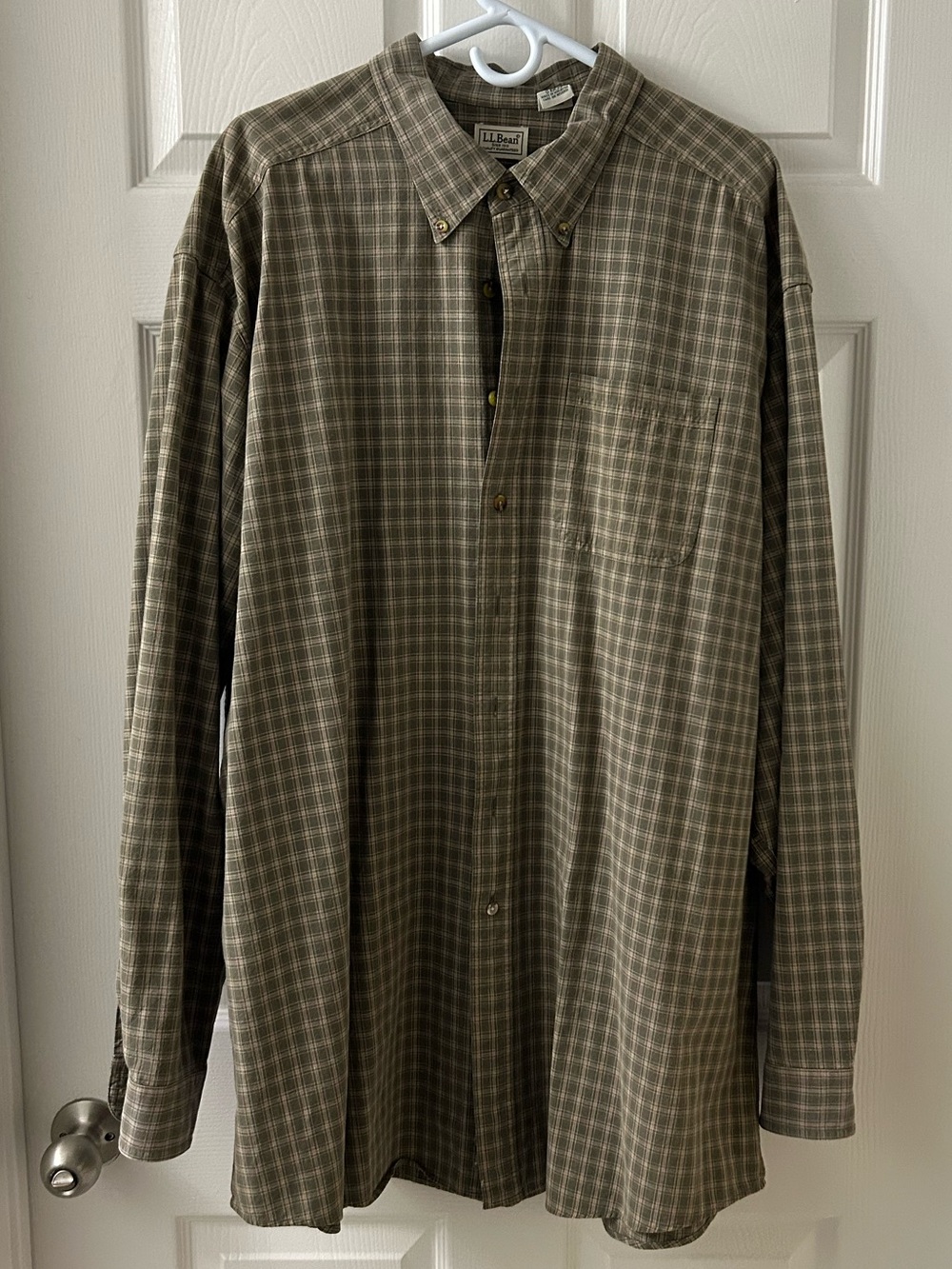 LL Bean Long Sleeve Button Down Shirt